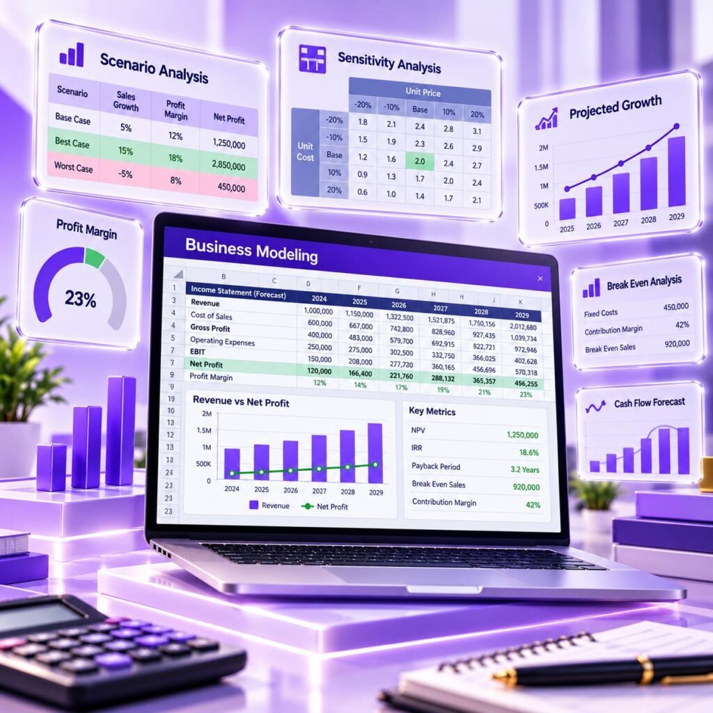 Excel Business Modeling course in Lahore - Accountech (square)