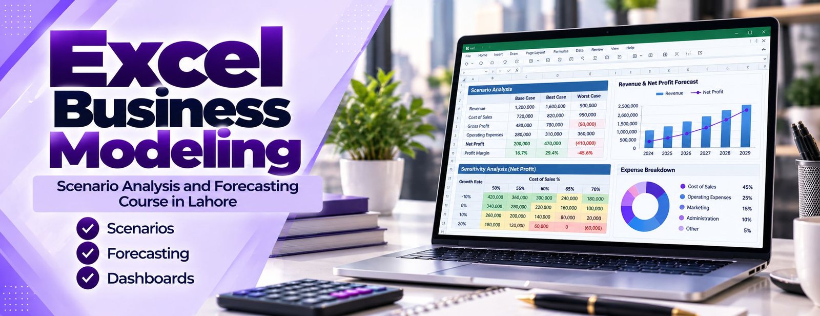 Excel Business Modeling course in Lahore - Accountech (wide)
