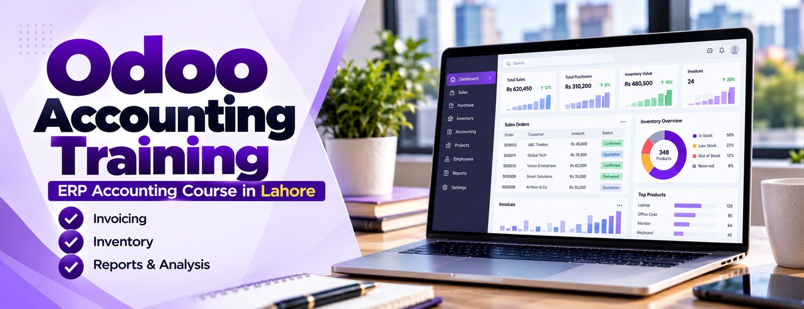 Odoo Accounting course in Lahore - Accountech (wide)