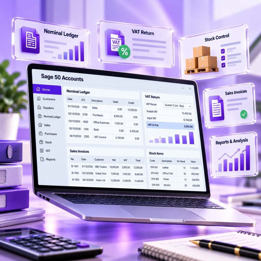 Sage 50 Accounting course in Lahore - Accountech (square)