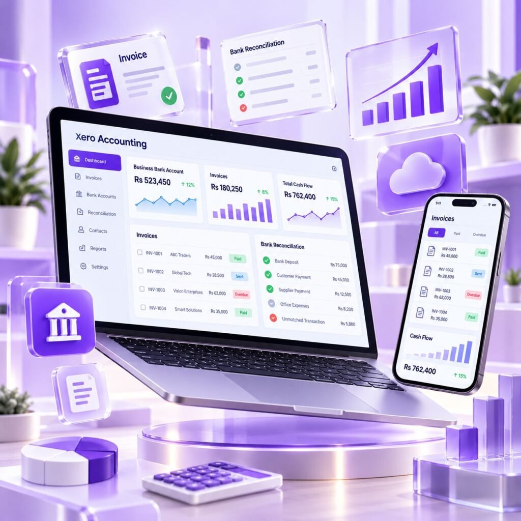 Xero Accounting course in Lahore - Accountech (square)