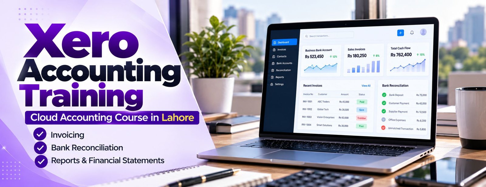 Xero Accounting course in Lahore - Accountech (wide)